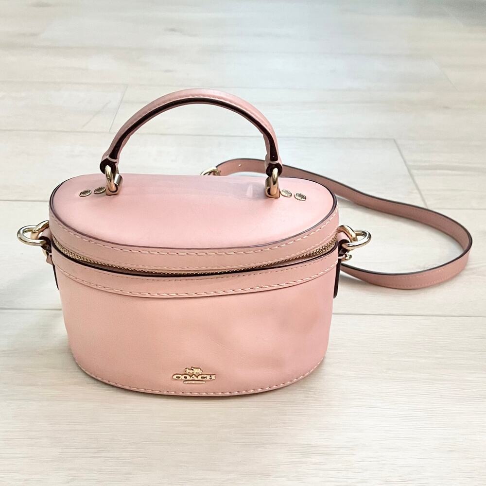 Coach x Selena Gomez Trail Bag in Peony | Style 39293